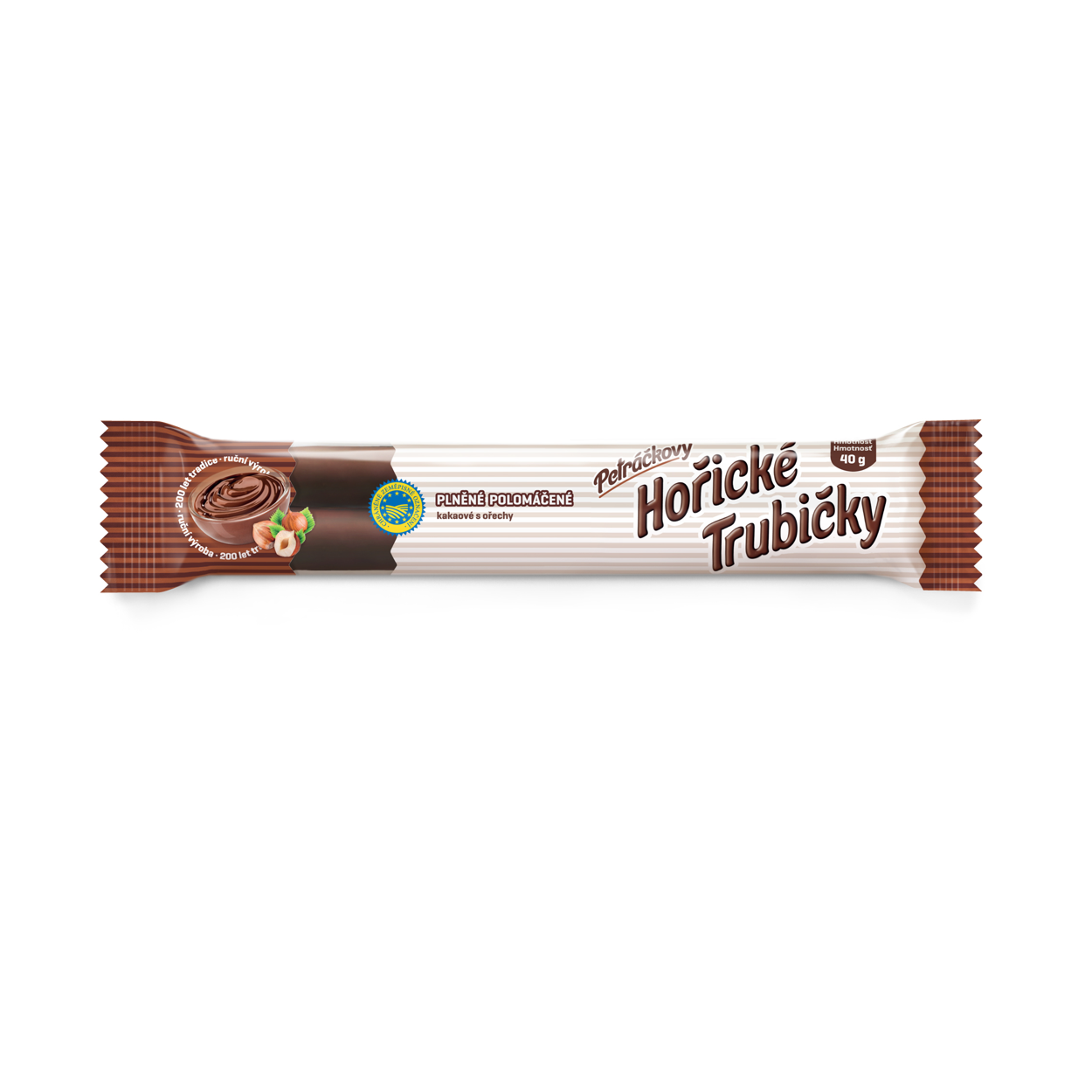 Petráčkovy hořické trubičky - dipped with filling